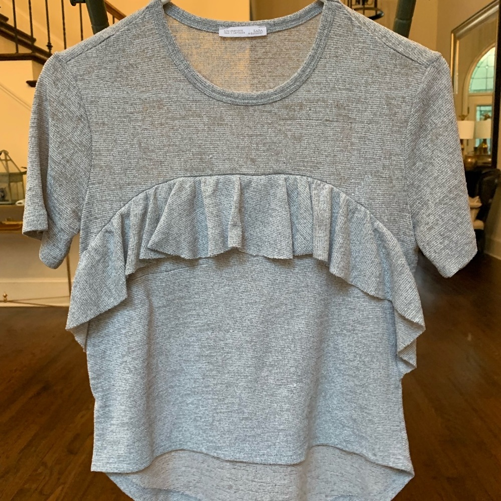 Grey Zara top